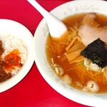 Komatsuya - ラーメン＋半カレーセット