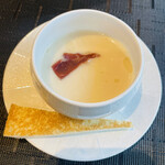 鉄板焼　銀明翠 - スープ