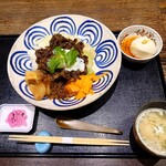 泊舟 - 牛すき焼丼 202305