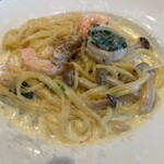 パスタの店 PRIMO - 海老のクリームパスタ