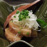 越後の蔵 和心づくし あさひ山 - （2013/7月）「車麩の揚げびたし」