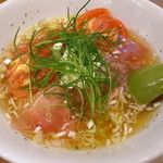 麺屋 Hulu-lu - Italian風フルルの冷しSOBA(850円)