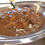 カレーのチャンピオン 水島店 - ミニヒレカツカレー（カレー部分）