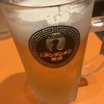 元祖 ニュータンタンメン本舗 - ビール