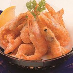 Deep fried sweet shrimp