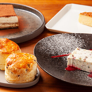 上質な食材を使用した自家製スイーツや平日限定日替わりランチ