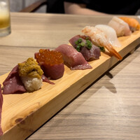 黄金出汁しゃぶと江戸前寿司 肉のあさつ 梅田お初天神店 - 