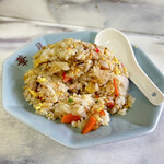 ラーメン 華月 - 半炒飯350円