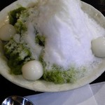 宇治ミルク＋白玉