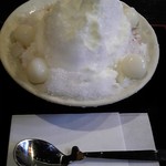 みぞれミルク＋白玉