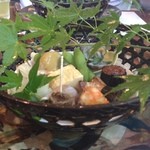 おぐら - これが前菜盛り合わせだ。