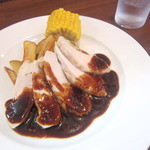 ピーノ - 鶏胸肉のソテー ハニーマスタードソース