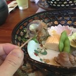 おぐら - つぶ貝、クルリンと綺麗に食べてね～