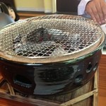 おぐら - メインディッシュ用の炭火である。