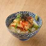 Tenchazuke with shellfish soup (small)