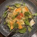 コロッセオ 中目黒 - 昆布締め平目のカルパッチョ