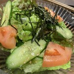 炭火焼肉 香月辺 - チョレギサラダ