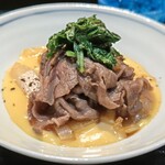 御料理 良所 - 黒毛和牛のすき焼き風