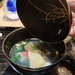 御料理 良所 - 椀も美しい♪