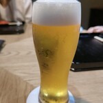 御料理 良所 - 生ビール