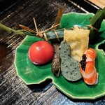 御料理 良所 - 見て、味わって楽しめる