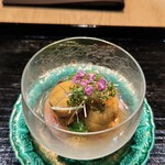 御料理 良所 - 雲丹と甘海老