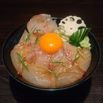 Janome Sushi - 平目ヅケ丼