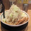 豚山 - ミニラーメン野菜ニンニク1