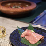 立川 鉄板焼 ステーキ 天 - 肉寿司