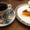 Chatei Hatou - ブレンドコーヒー（900円税込）かぼちゃプリン（600円税込）