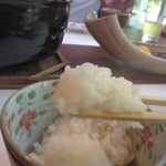 おぐら - 一口どうぞ～。