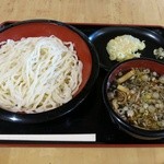 道の駅 かわもと - 『肉汁うどん』(550円)