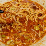 ラーメン二郎 - 赤酢投入～♪