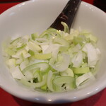 ラーメン二郎 - 白ネギ