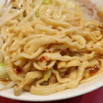 ラーメン二郎 - 麺