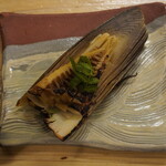 いぶし吟 ふじや - たけのこ　700円　姫皮ごとガッツリ焼きがGOO！