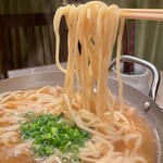 芭蕉苑 - 〆ちゃんぽん   麺がモチッぷるっツルつと絶品