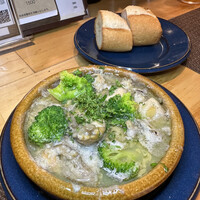 四ツ橋・新町 牡蠣と肉たらしビストロAKIRA - 