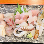 味処 喜いち - 刺身定食の刺身