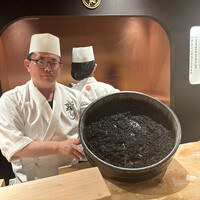麻布 黒しゃり - 