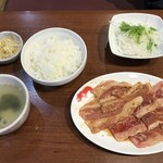 Yakiniku Reimen Yamanakaya - 焼肉ライスセット