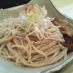 Menya Takakura Nijou - チャーシューつけめん1.5玉（小）の麺