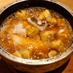Hachi Souhonten - 石焼出し玉子焼き(鱧と焼き茄子)