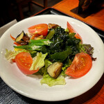 Kizembou - 5-6月メニュー　◾️三陸ワカメと初夏野菜のサラダ ¥780［by pop_o］