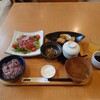 おがたま - 料理写真:●おがたまヘルシーランチ（限定20食）1,400円
（ドリンクバー付き、内容は月替りとなる）

ヘルシーランチの名の通り、
ヘルシー感とおかず感、味わいも両立してる
女性向けのランチであろう。