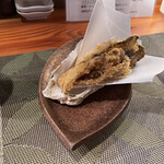 魚 上松 - 牡蠣の天ぷら