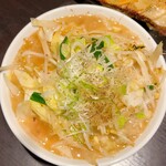 麺小僧 - 野菜ラーメン　醤油