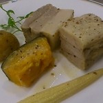 フレンチ＆バー ディネット - 豚肉のヴァプール マスタードソース 