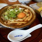 山本屋本店 - ささみと九条ネギ味噌煮込みうどん