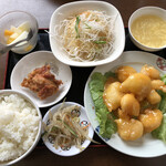 台湾料理 来来来 - 週替ランチ(エビマヨ)